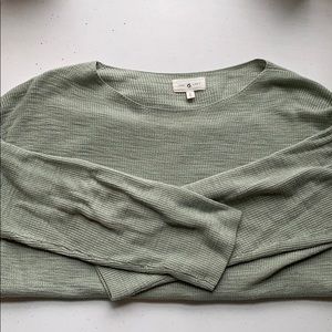 Pale green Lou & Grey light sweater